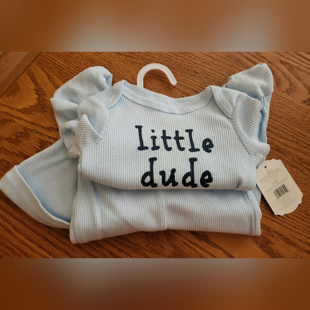 Kyle & Deena (3 Piece Set); bodysuit, pant, hat
